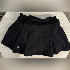 Lululemon Black Athletic Skirt